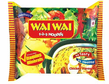 Wai wai Noodles Chicken / Veg 75g Pack