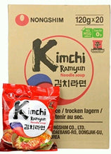 Nong Shim Kimchi Ramyun Korean noodles