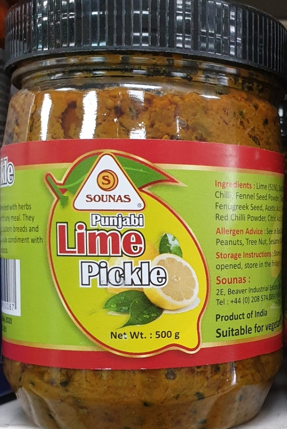 Lime Pickle (500g) - Sounas