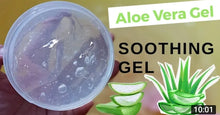 Aloe Vera Soothing Gel Moisturiser   99% Pure Gel for Body , Skin & Hair