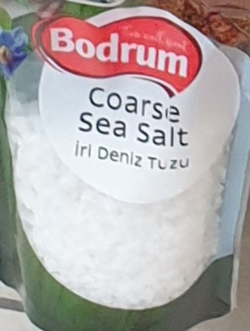 Bodrum Coarse sea salt 100g
