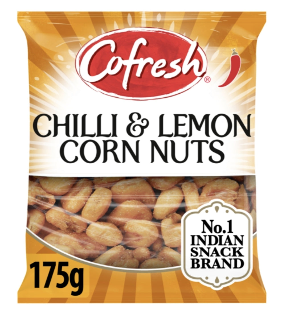 Cofresh Crunchy Corn Nuts Chilli & Lemon 175G