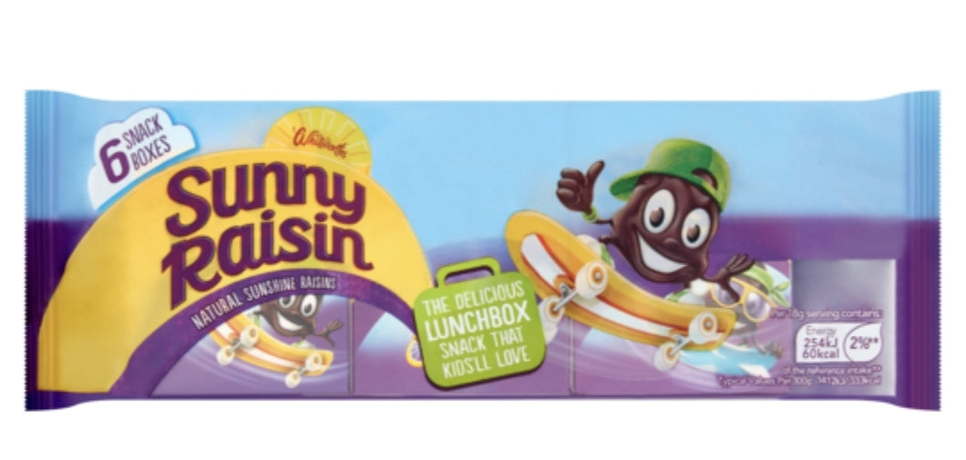 Whitworths Sunny Raisin 6 X42.5G