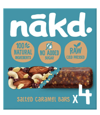 Nakd Salted Caramel 4X35g