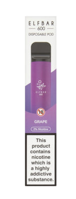 Elfbar Disposable Pod Grape 20Mg