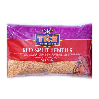 Red Split Lentils  2kg  TRS