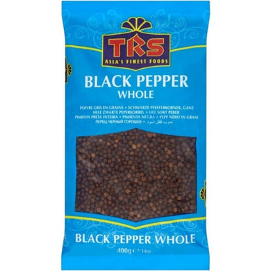 TRS Black Pepper whole  – 400g