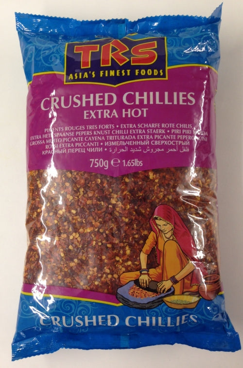 TRS Extra Hot Crushed Chilli flakes Premium Quality 750g