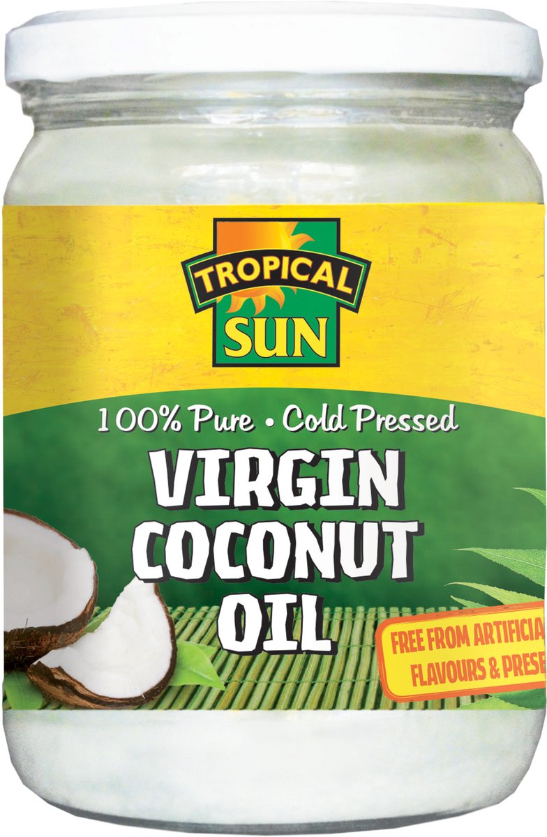 Tropical Sun Cold Pressed Virgin Coconut oil 480ml