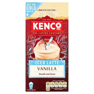 Kenco Barista Edition Iced Latte Vanilla 8X21.3G