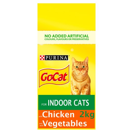 Go Cat For Indoor Cats Chicken & Vegetable 2Kg
