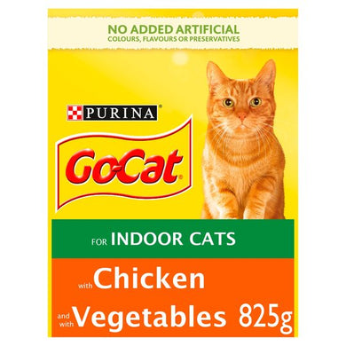 Go-Cat Indoor Chicken & Vegetables 825G