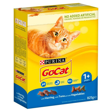 Go Cat Tuna Herring & Vegetable 825G