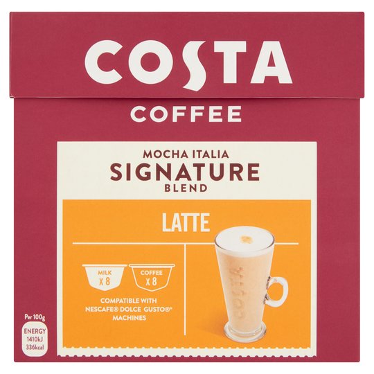 Costa Mocha Italian Signature Blend Latte 182.4G