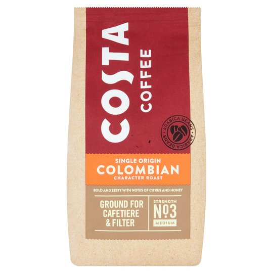 Costa Roast & Ground Coffee Colombian 200G