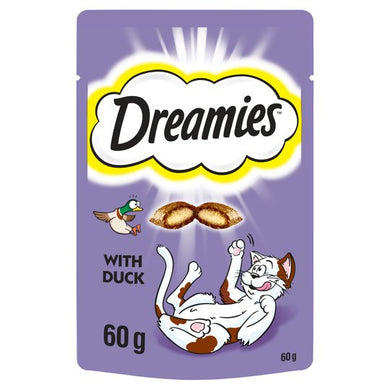 Dreamies Cat Treats With Duck 60G