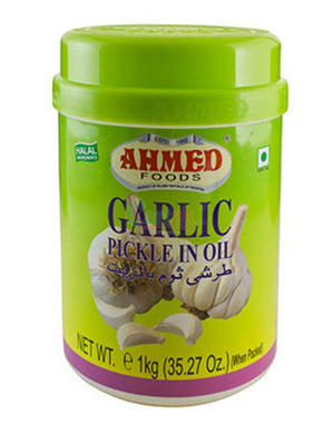 Ahmed Garlic  Pickle In Oil 1 kg