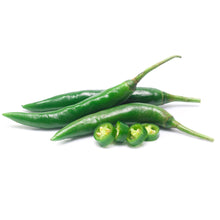 Fresh Green Chillies / Peppers MILD HOT 2kg box -Direct from importer in UK