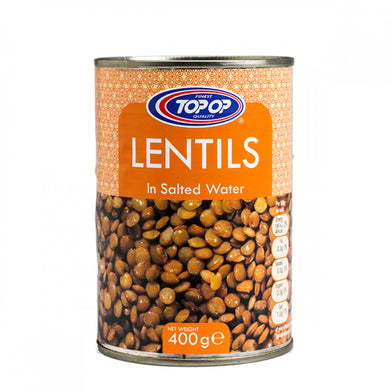 Top-Op Canned Lentils