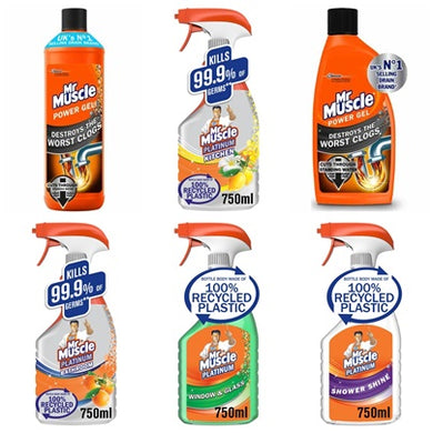 Mr Muscle  Variety Cleaning Products , Choose from Drop List