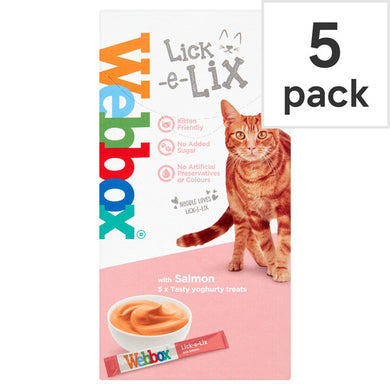 Webbox Lick-E-Lix Salmon 5X15g