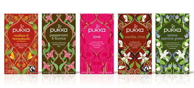 Pukka organic Tea Selection : Choose from Drop list