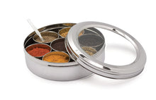 Spices Dabba | Spice Box/Masala Dabba with 7 Comparments Size 12