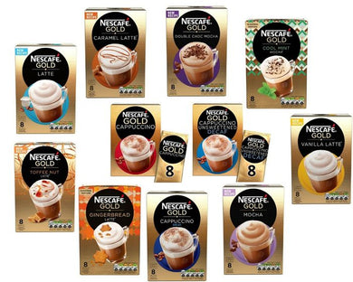 Nescafe GOLD Instant Coffee SACHETS - Various Flavours