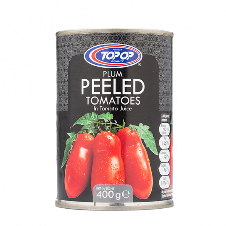 Top-Op Plum Tomatoes Peeled