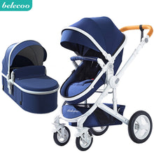 belecoo baby stroller High landscape 2 in 1 baby car two way baby stroller folding portable trolley