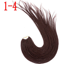 MERISIHAIR Ombre Senegalese Twist Hair Crochet braids 24 inch 30 Roots/pack Synthetic Braiding Hair for Women grey,blue,pink,bro