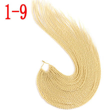 MERISIHAIR Ombre Senegalese Twist Hair Crochet braids 24 inch 30 Roots/pack Synthetic Braiding Hair for Women grey,blue,pink,bro