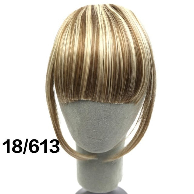 SHANGKE Fringe Clip In Hair Bangs Hairpiece Clip In Hair