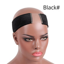 Plussign New Lace Wig Grip Velvet Comfort Wig Band For Lace Wigs Frontals Headband With Adjustable Velcro Fastener Grip Headband