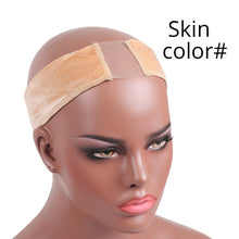Plussign New Lace Wig Grip Velvet Comfort Wig Band For Lace Wigs Frontals Headband With Adjustable Velcro Fastener Grip Headband