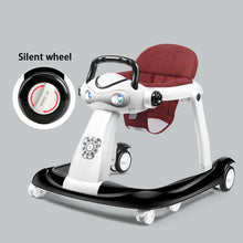 Multi-function Baby Rollover Prevention Adjustable Speed  Walker Can Push Foldablfor Infant Baby Walker 6-24 Months