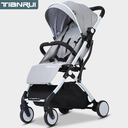 Pushchair on hot sale plane