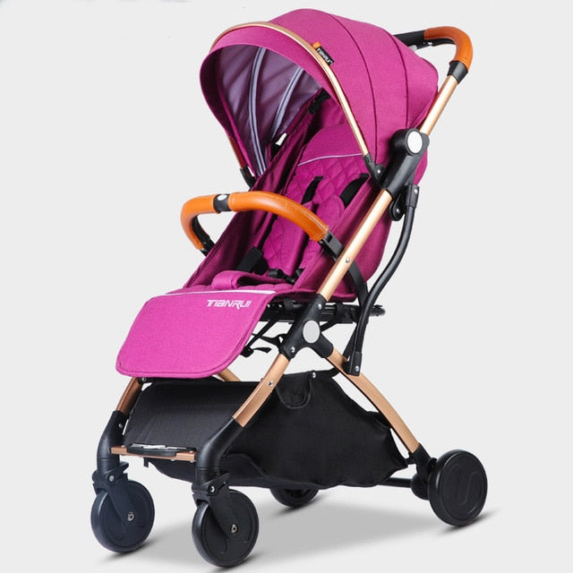 tianrui travel stroller TIANRUI Baby Stroller Plane Lightweight Portable Children Pushchair 5 – HimalayanSpices