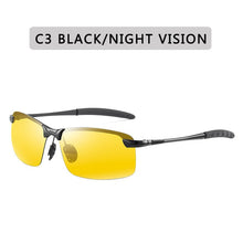 ZXRCYYL Classic Photochromic Sunglasses Men Polarized Chameleon Sun Glasses  Day Night Vision Driving  Anti-glare Eyewear