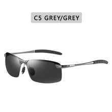 ZXRCYYL Classic Photochromic Sunglasses Men Polarized Chameleon Sun Glasses  Day Night Vision Driving  Anti-glare Eyewear