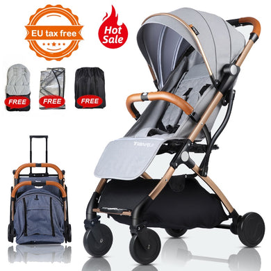 Baby Stroller Plane Lightweight Portable Travelling Pram Children Pushchair 5 FREE GIFTS,3USD COUPONS