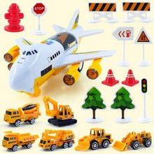 Toy Aircraft Music Story Simulation Track Inertia Children'S Toy Aircraft Large Size Passenger Plane Kids Airliner Toy Car
