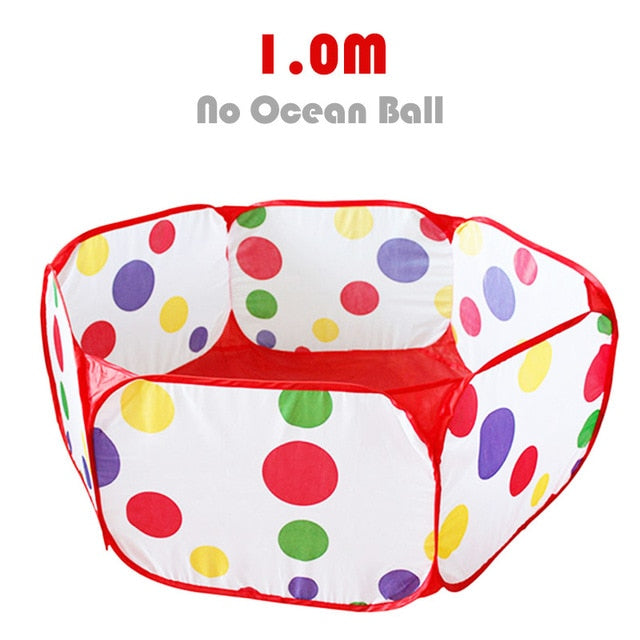 ballenbak tent Ocean Ball Pit Baby Playpen Children Toy Tent Ball Pool with Basket Ou – HimalayanSpices