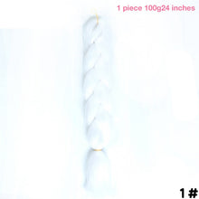 MANWEI 100g 24 Inch Synthetic Braiding Ombre Color Synthetic Hair Extension Crochet Twist Jumbo Braiding Kanekalon Hair