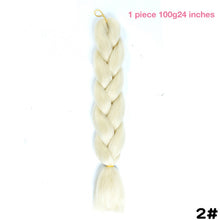 MANWEI 100g 24 Inch Synthetic Braiding Ombre Color Synthetic Hair Extension Crochet Twist Jumbo Braiding Kanekalon Hair