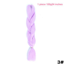 MANWEI 100g 24 Inch Synthetic Braiding Ombre Color Synthetic Hair Extension Crochet Twist Jumbo Braiding Kanekalon Hair