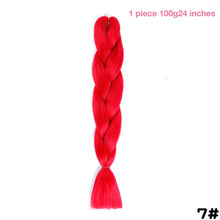 MANWEI 100g 24 Inch Synthetic Braiding Ombre Color Synthetic Hair Extension Crochet Twist Jumbo Braiding Kanekalon Hair