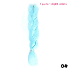 MANWEI 100g 24 Inch Synthetic Braiding Ombre Color Synthetic Hair Extension Crochet Twist Jumbo Braiding Kanekalon Hair