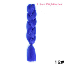 MANWEI 100g 24 Inch Synthetic Braiding Ombre Color Synthetic Hair Extension Crochet Twist Jumbo Braiding Kanekalon Hair