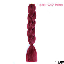 MANWEI 100g 24 Inch Synthetic Braiding Ombre Color Synthetic Hair Extension Crochet Twist Jumbo Braiding Kanekalon Hair